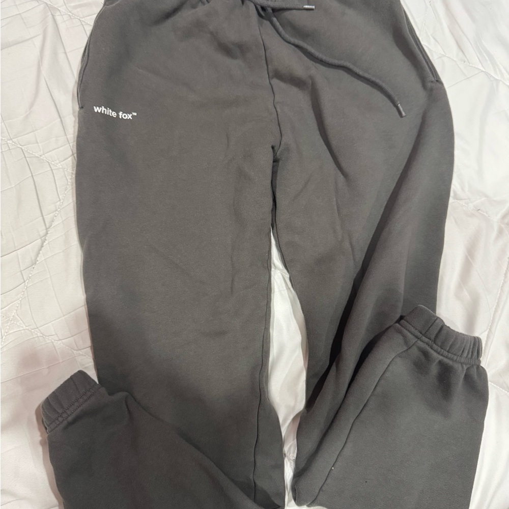 White Fox Boutique Charcoal Sweatpants
